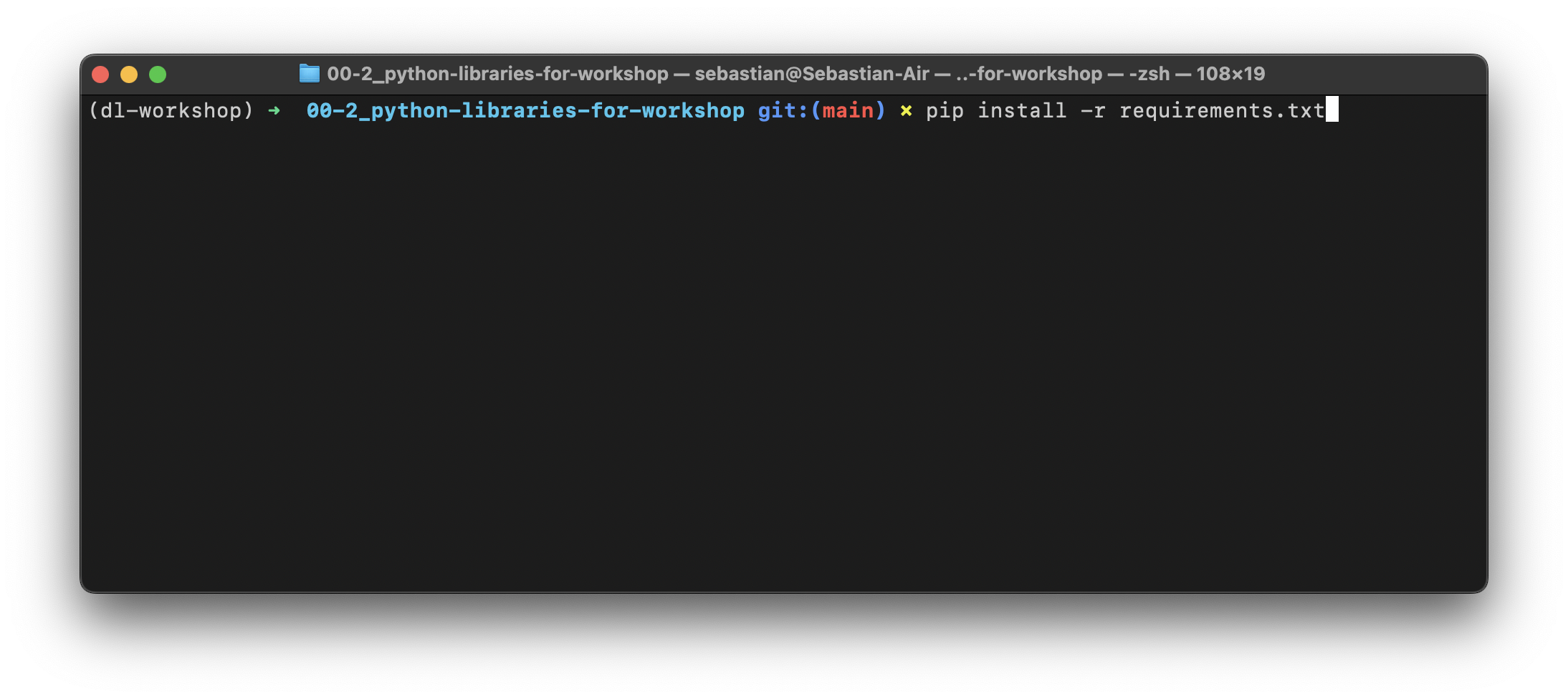 install-requirements